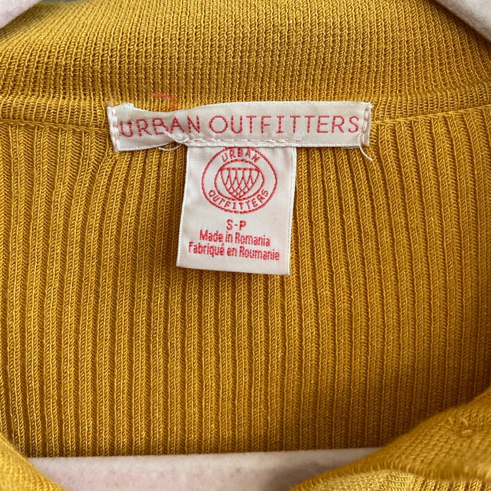 Urban Outfitters Bodycon Colorblock Dress with Collar Retro Vibes - Picture 3 of 7